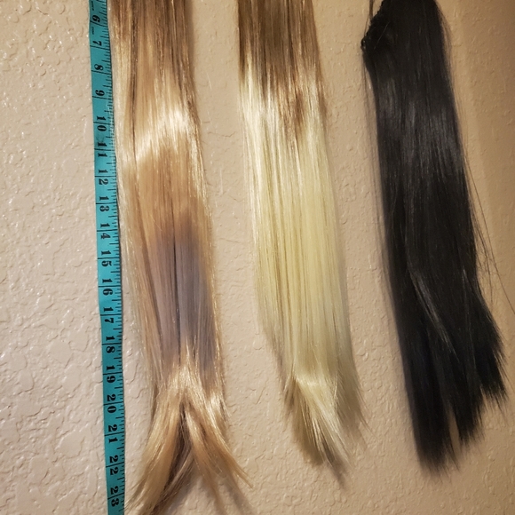 Clip on pony tail wigs - Picture 4 of 12